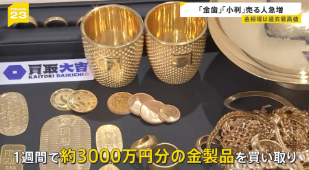 TBS『news23』に出演いたしました。